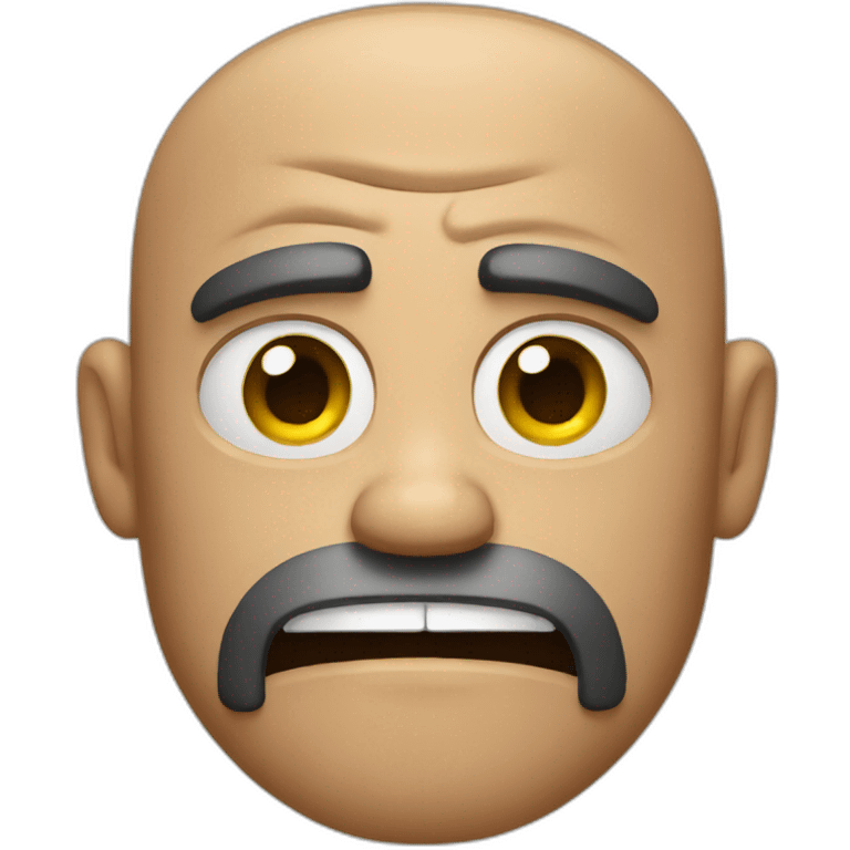 angry man emoji