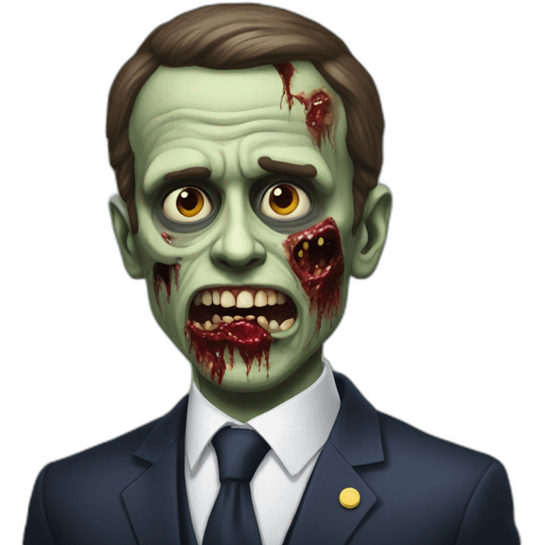 zombie macron emoji