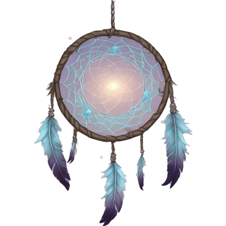 crescent-stars-dreamcatcher emoji