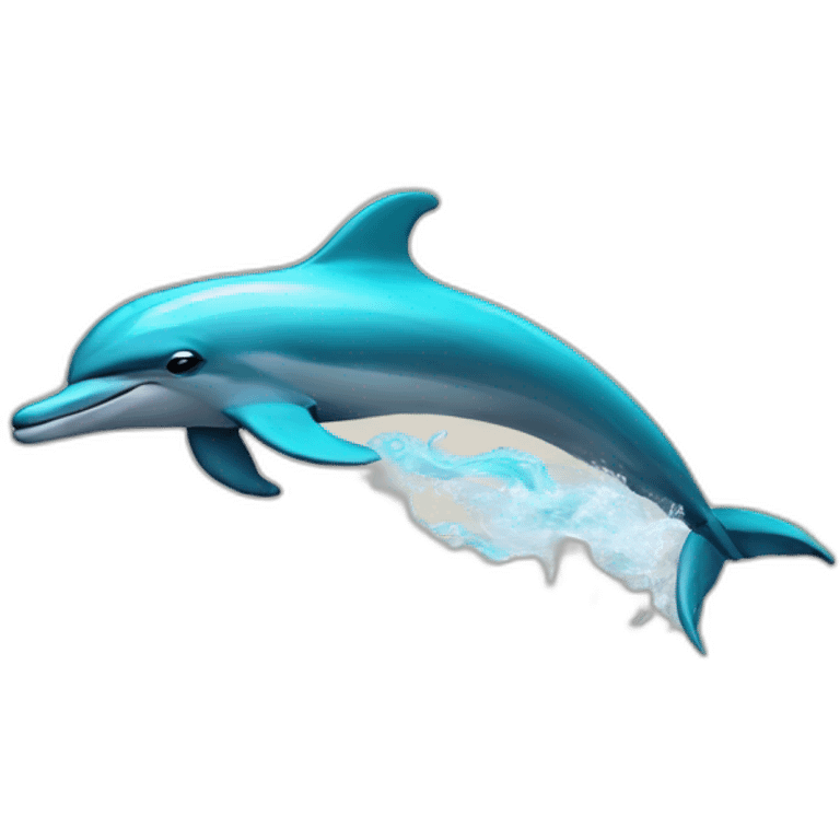 vaping dolphin emoji