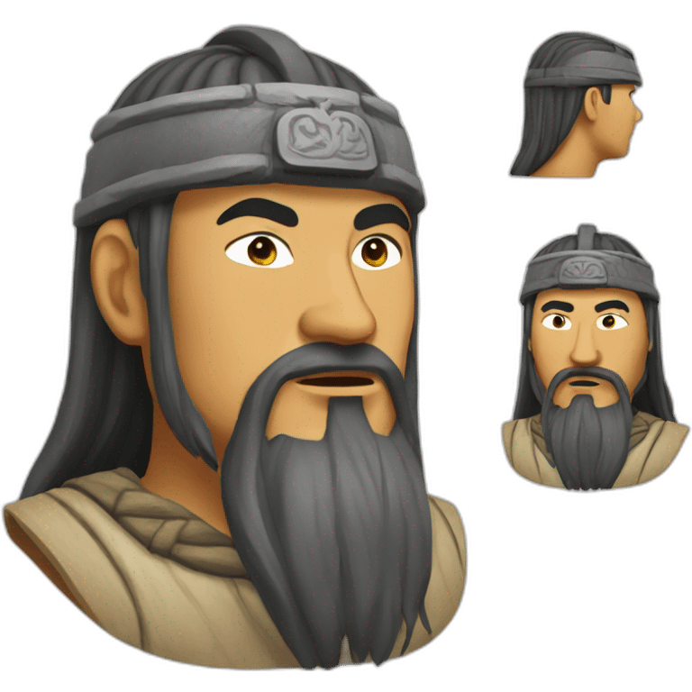 Ghengis khan realistic emoji