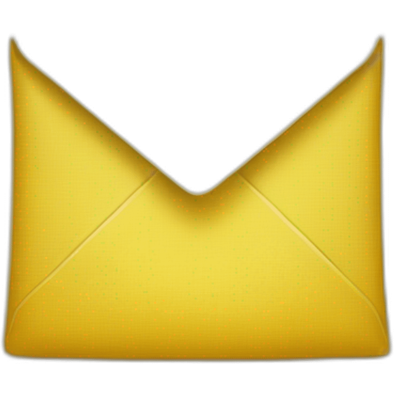 Yellow newletter emoji