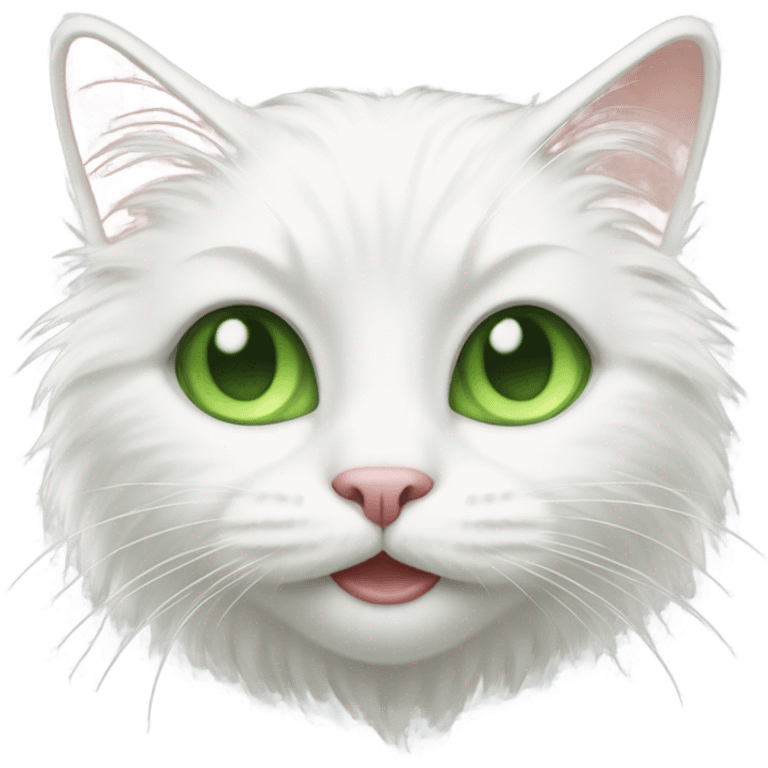 White cat  emoji