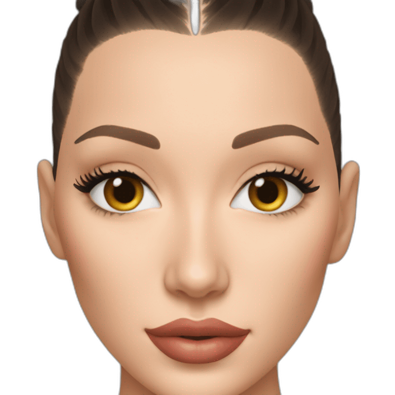 Bella hadid emoji