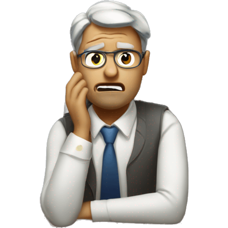 Frustrated accountants  emoji