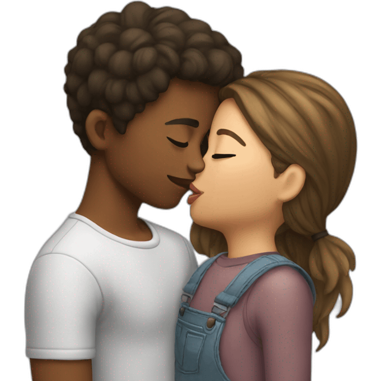 girl kiss girl emoji