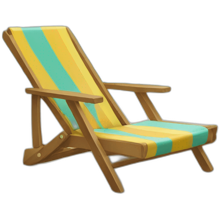 BEACH CHAIR emoji