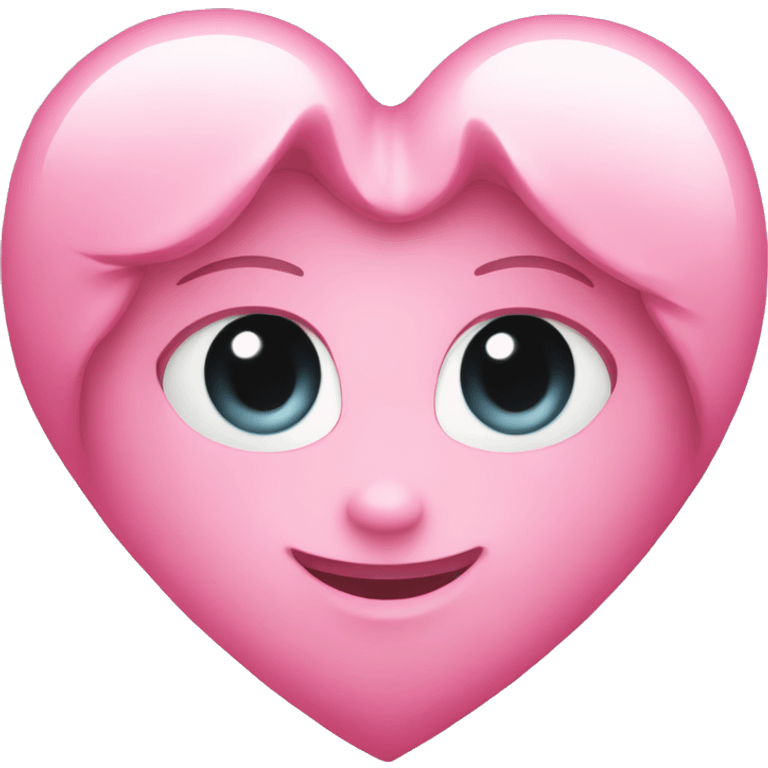 Heart pink emoji