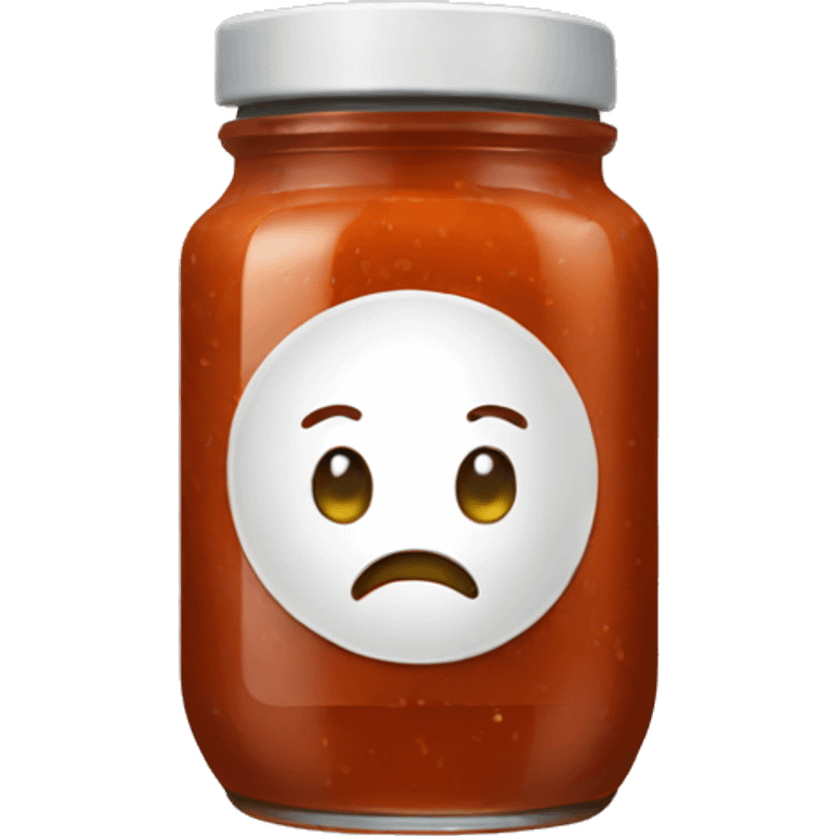 sick sauce jar emoji