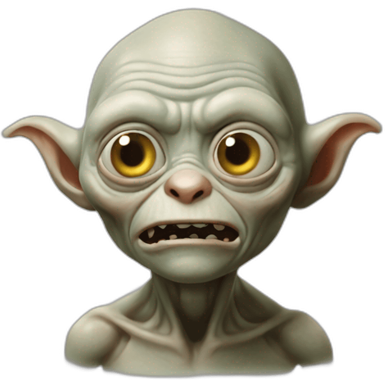 gollum like creature emoji