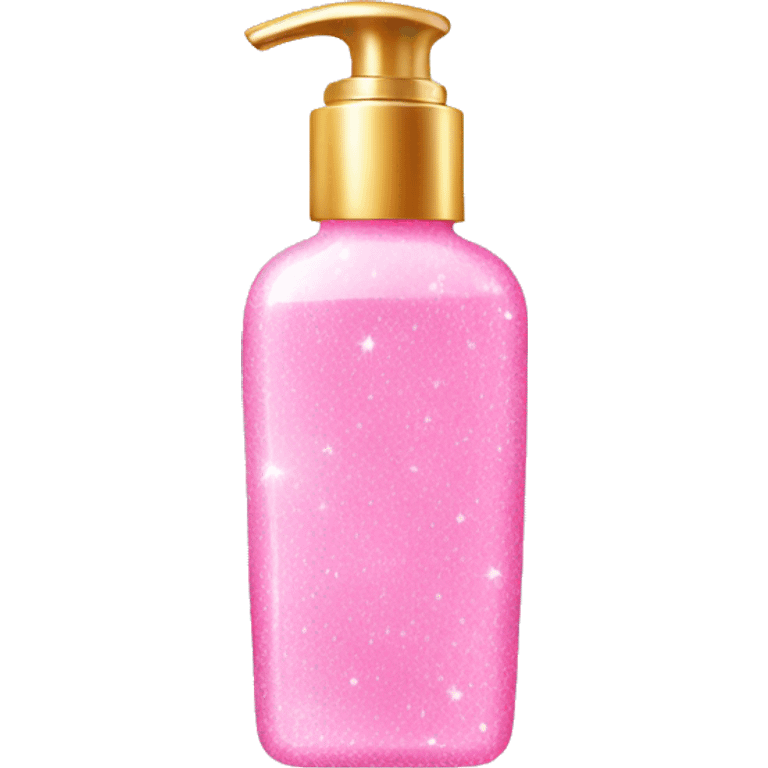 Sparkly lotion emoji