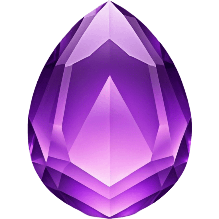 Cinematic Realistic Amethyst Emoji, Rich and soothing, with smooth, polished purple facets catching the light and casting soft, calming reflections. The deep violet hue seems to glow with an ethereal light, radiating peaceful energy and elegance. Soft glowing outline, capturing the essence of tranquility and mystery in a stunning amethyst. emoji