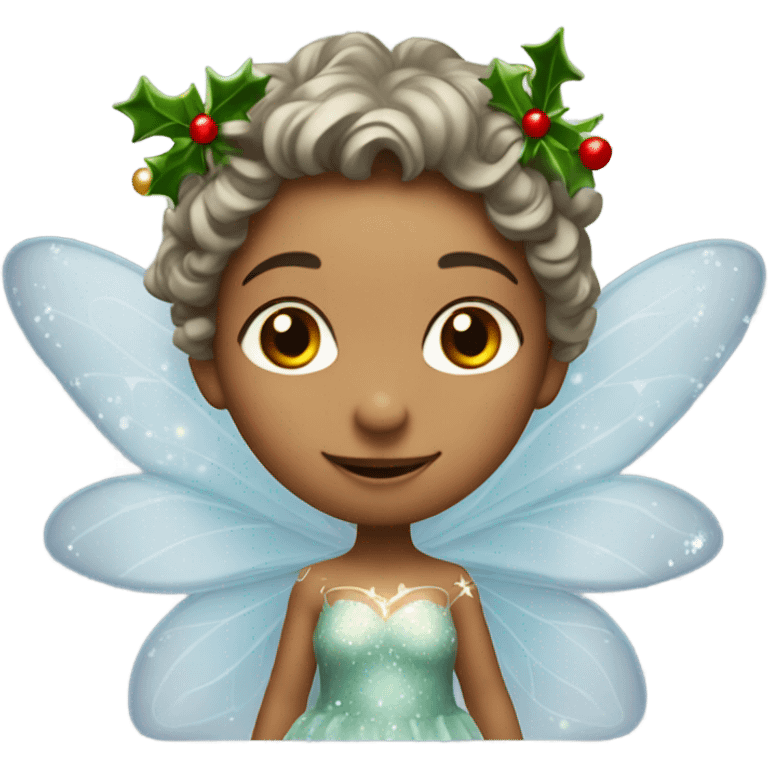 Christmas fairy emoji