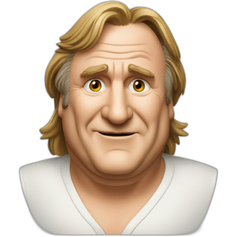 Gérard Depardieu vin rouge emoji