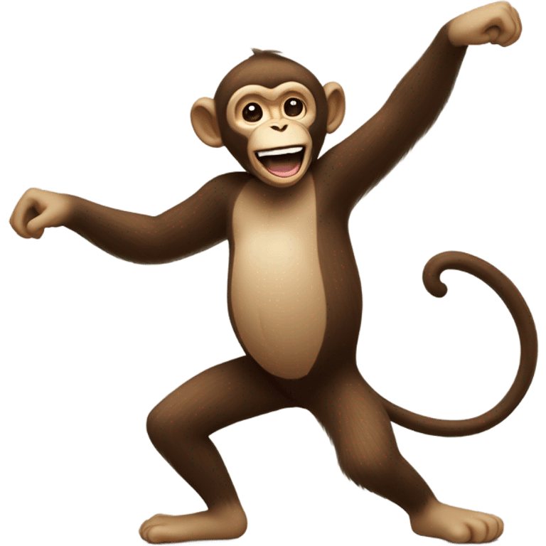 Monkey dancing  emoji