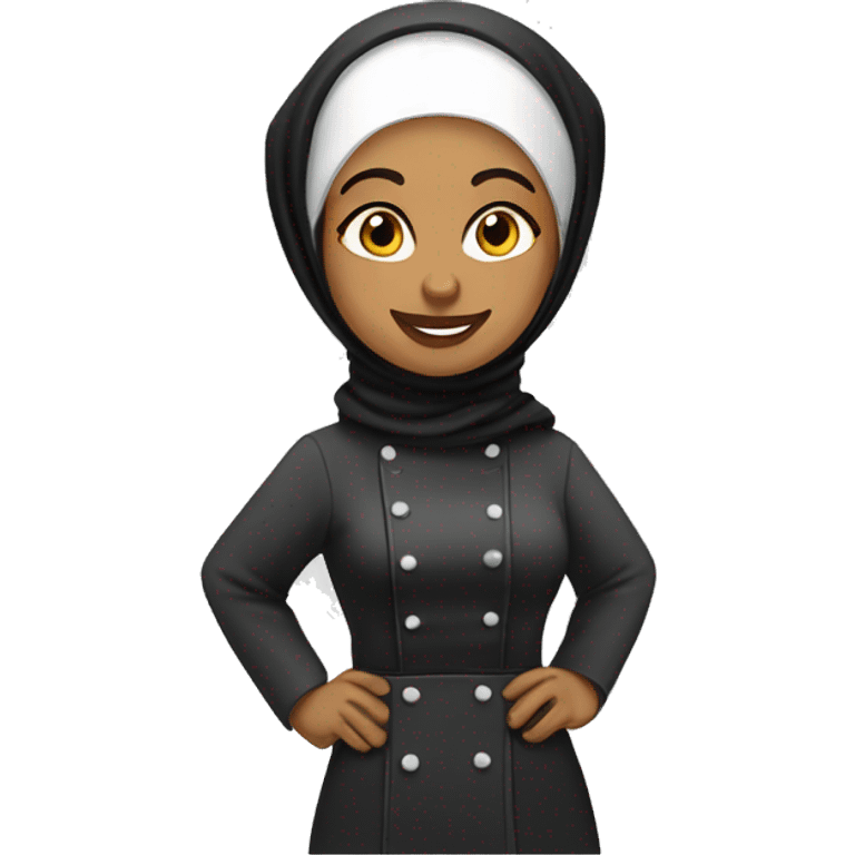 Hijabi chef  emoji