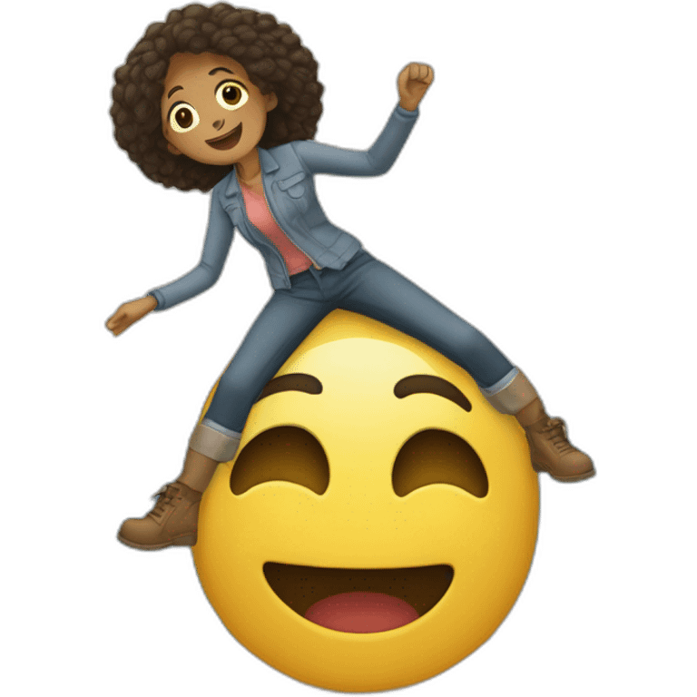 Une personne qui s appelle sihem sur un dromadaire emoji