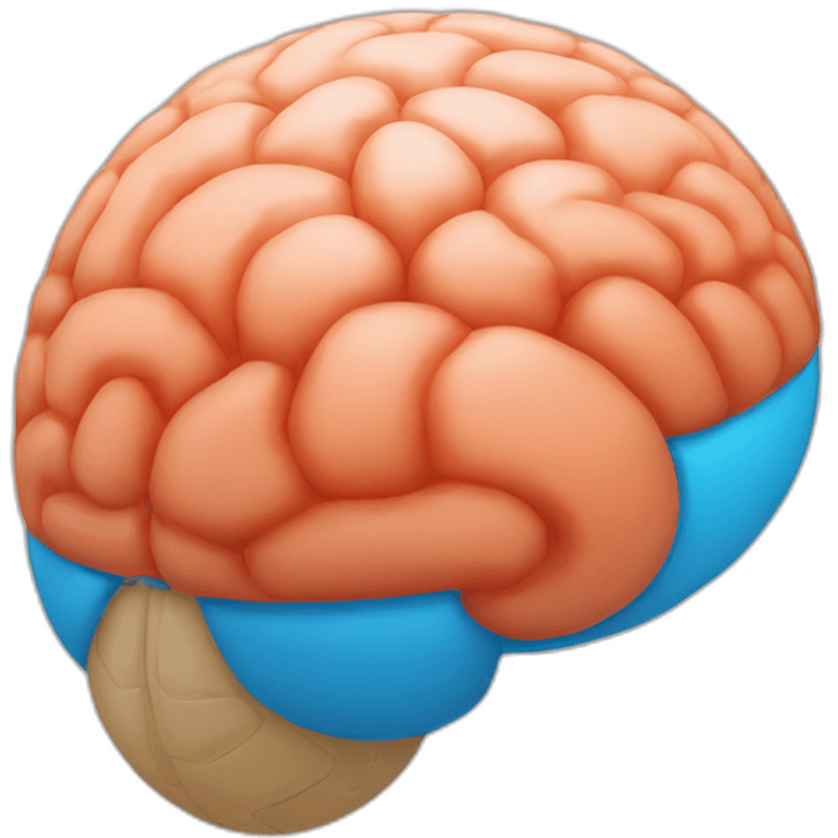 beach ball brain emoji