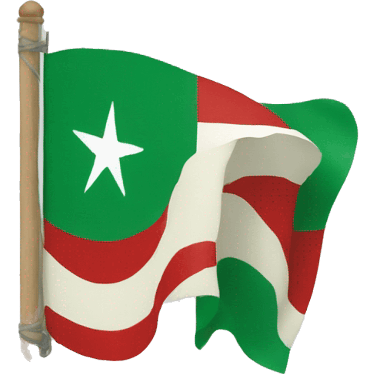 Pays basque drapeau emoji