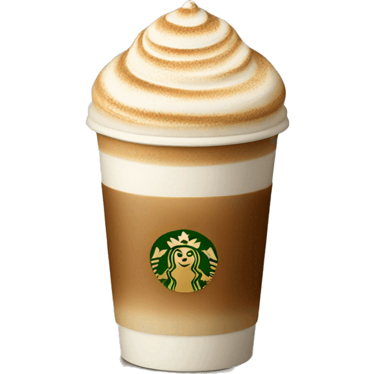 Starbucks coffee cappuccino  emoji