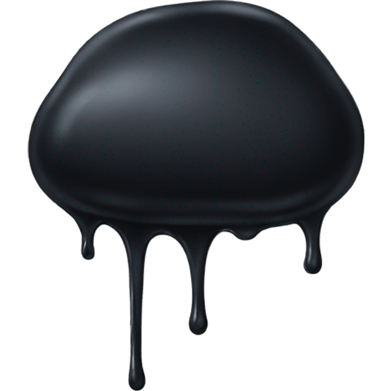 black slime emoji