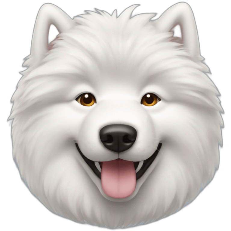 samoyed dog emoji