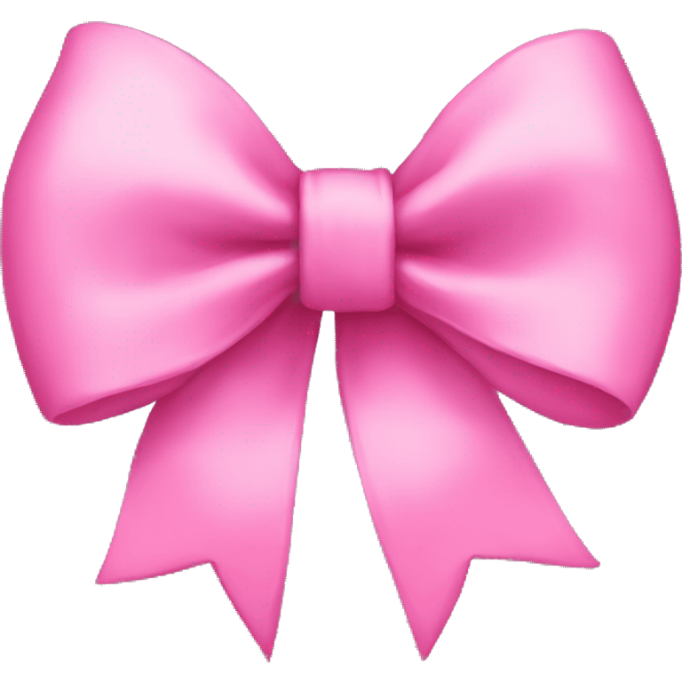 pink bow  emoji