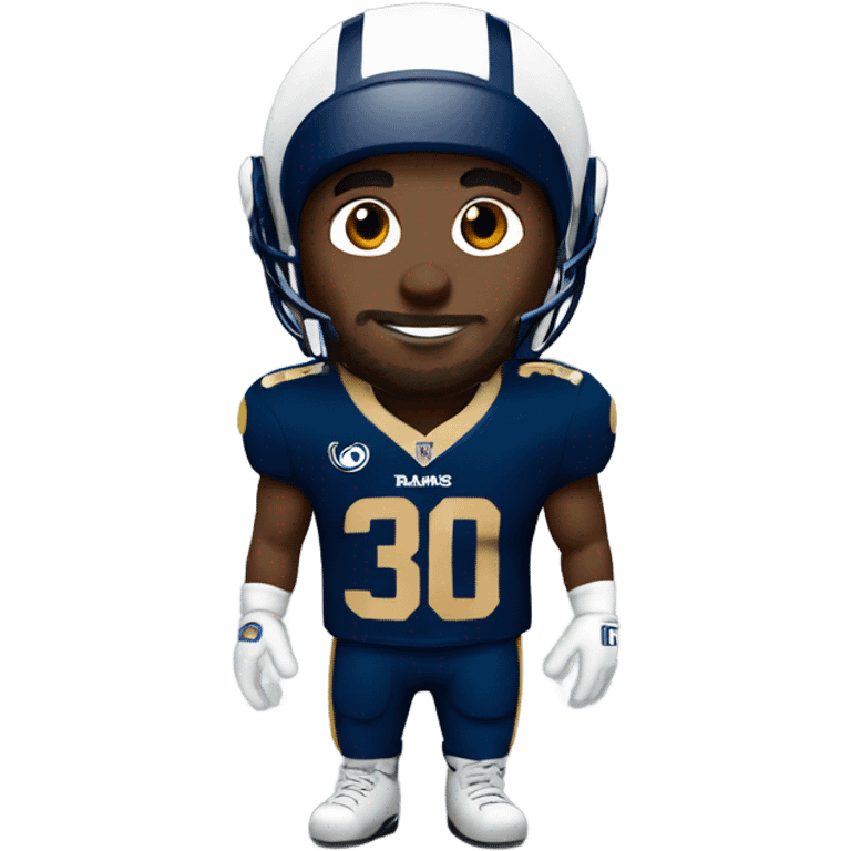 Los Angeles rams player emoji