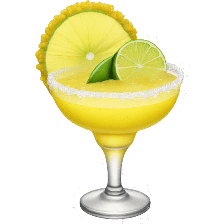 yellow Margarita  emoji