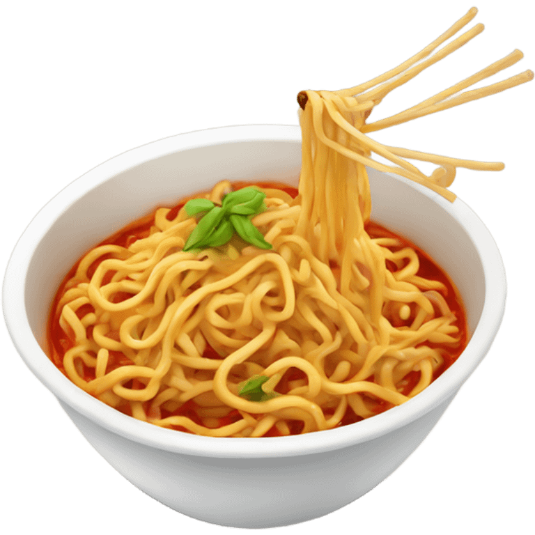 spicy noodles emoji