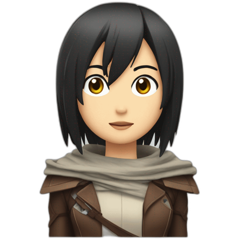 Mikasa Ackerman emoji