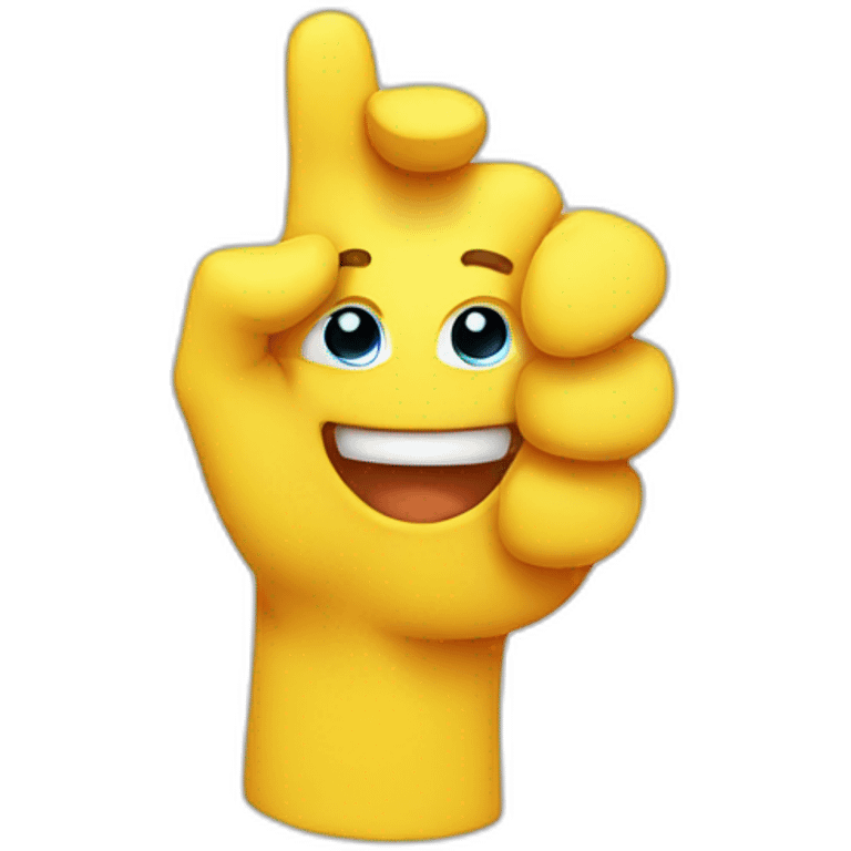 smiley with thumb up emoji