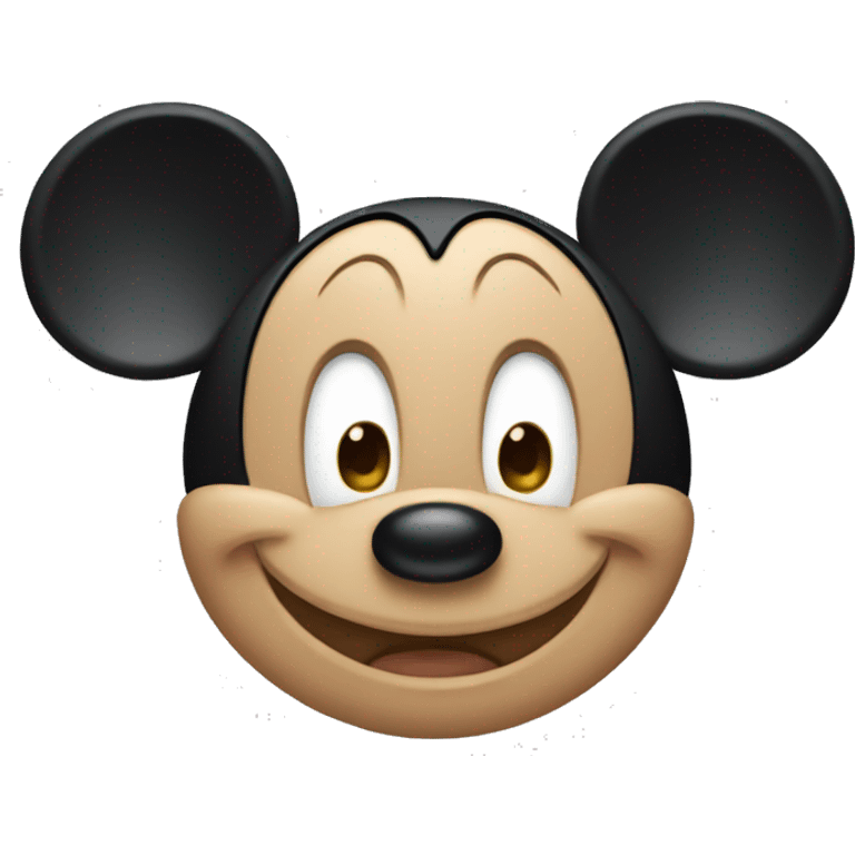 Mickey Mouse emoji