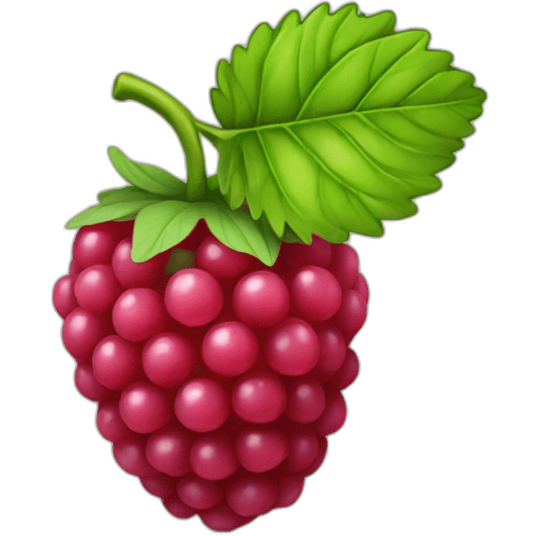 raspberry fruit emoji