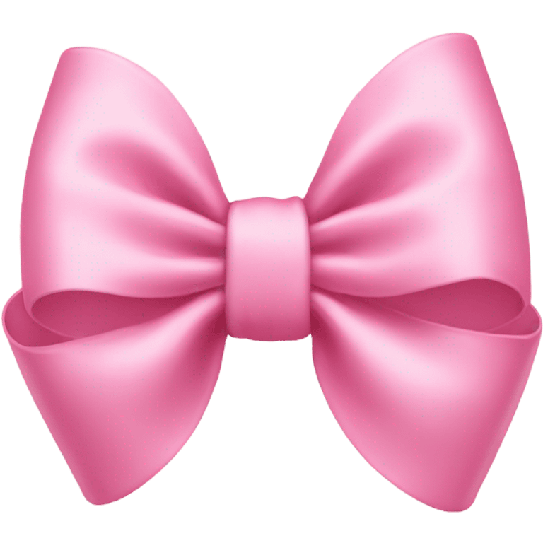 baby pink bow emoji