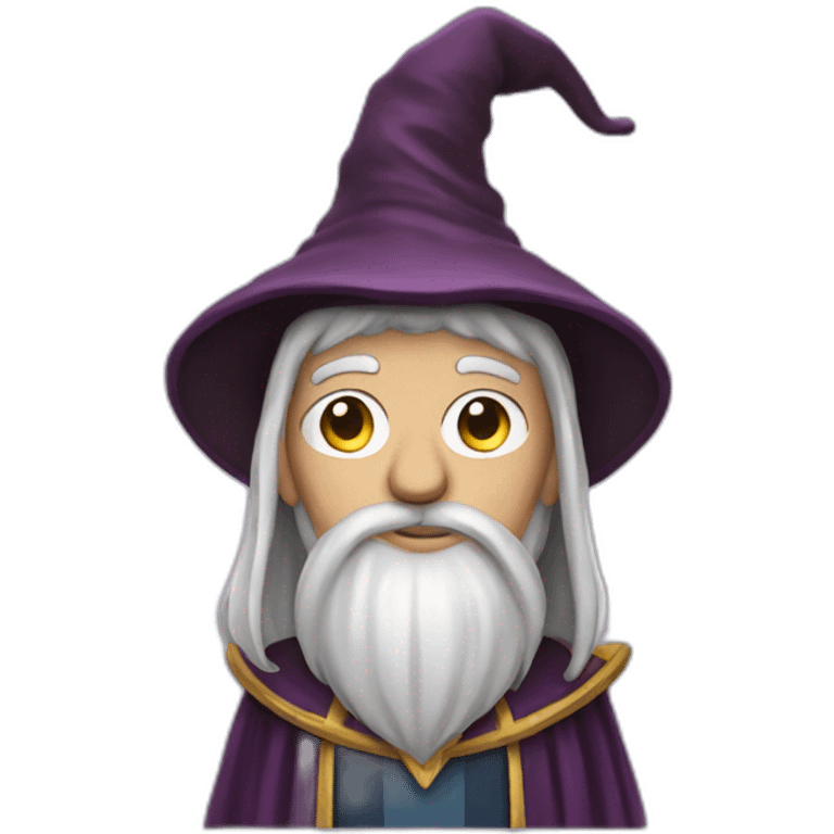 Fantasy wizard emoji