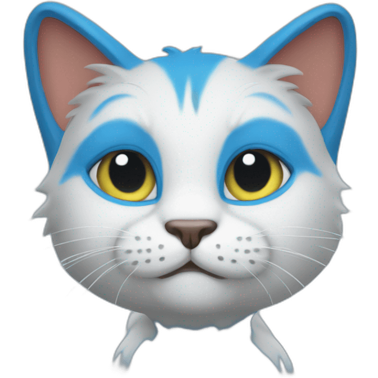 Smurf cat emoji