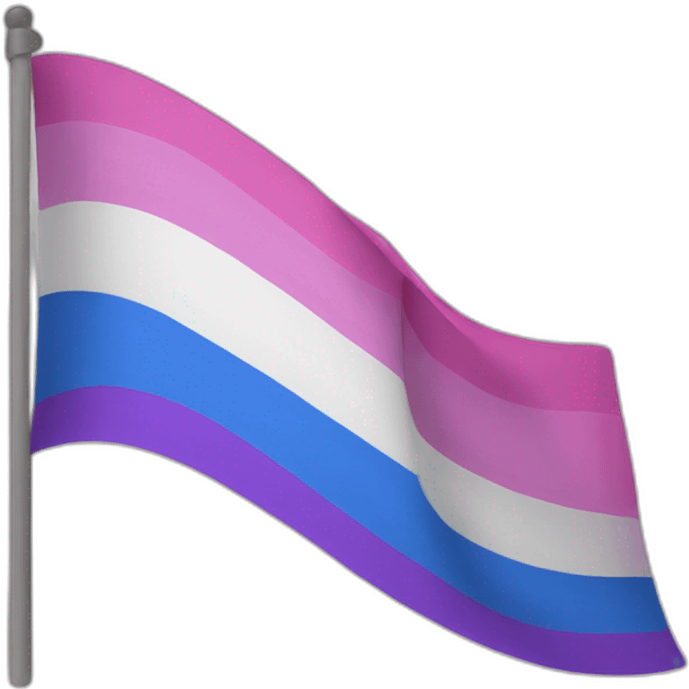 Bi flag emoji