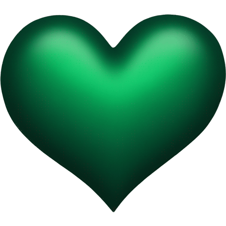 dark green heart  emoji