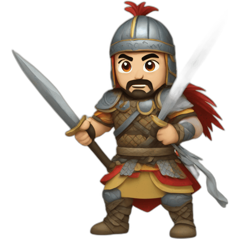 Turkic warrior emoji