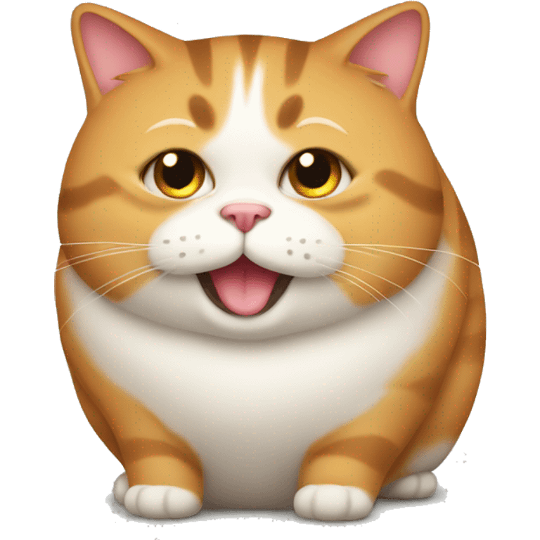 fat cat  emoji