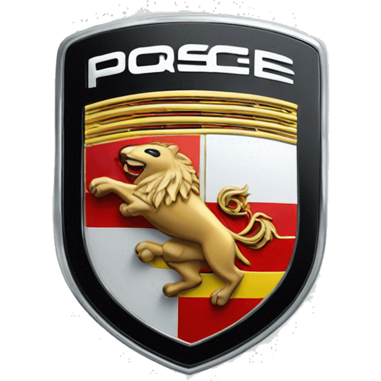 Porsche badge emoji