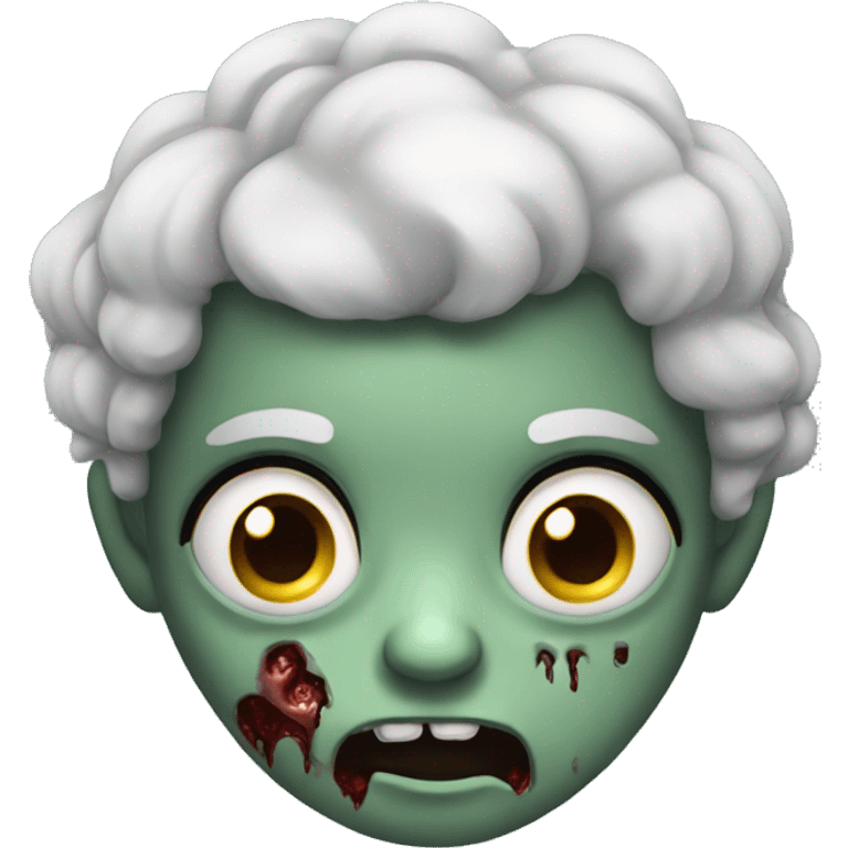 Zombie angel emoji