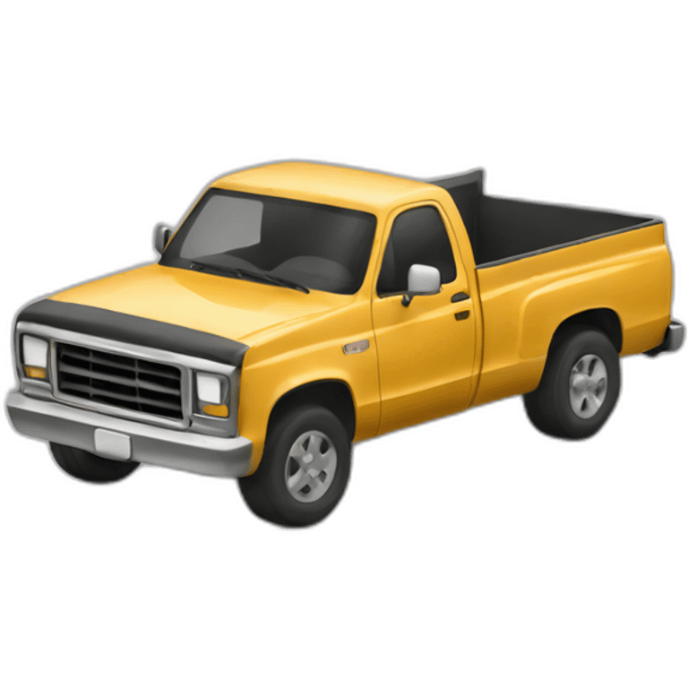 pickup truck emoji