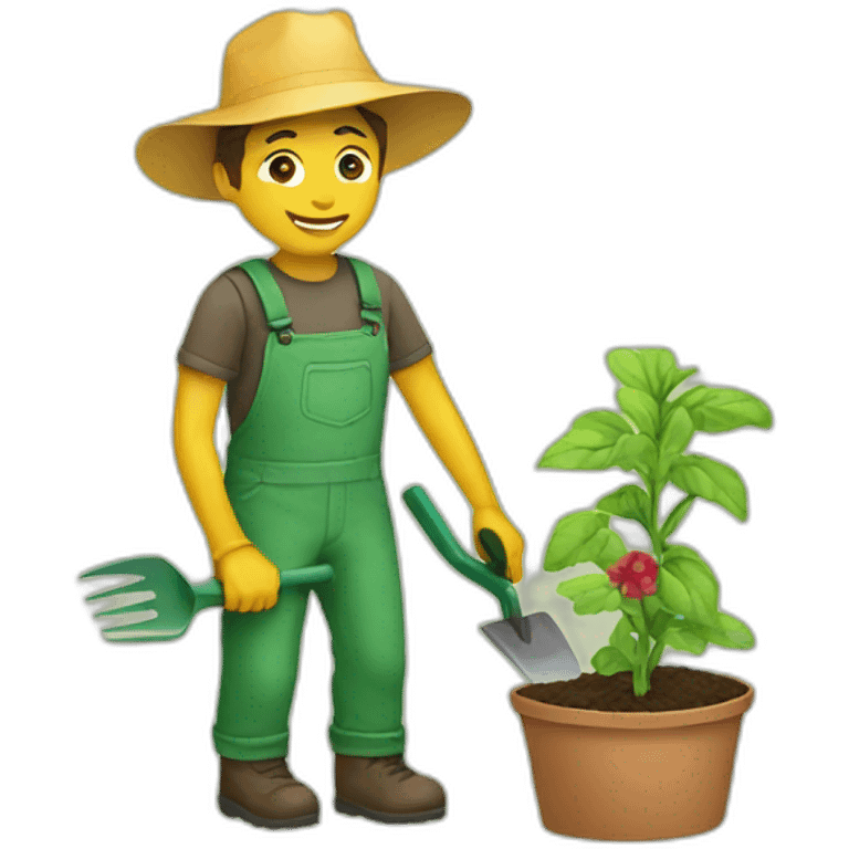 gardening emoji