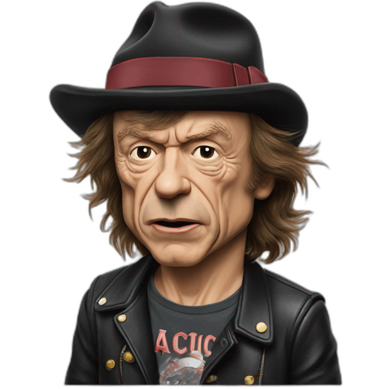 Acdc Angus Young tabac emoji