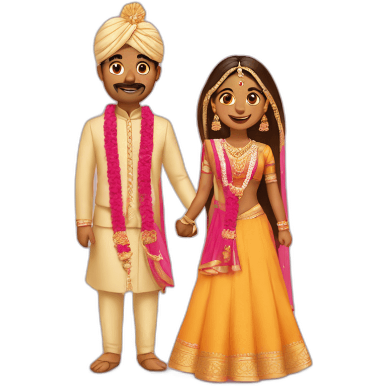 Indian wedding emoji