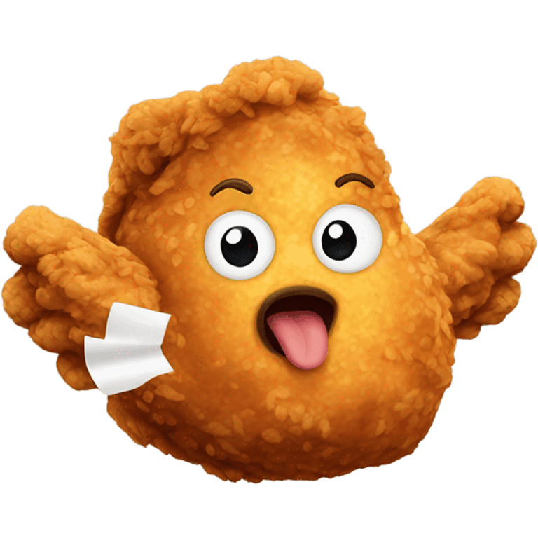 fried chicken emoji