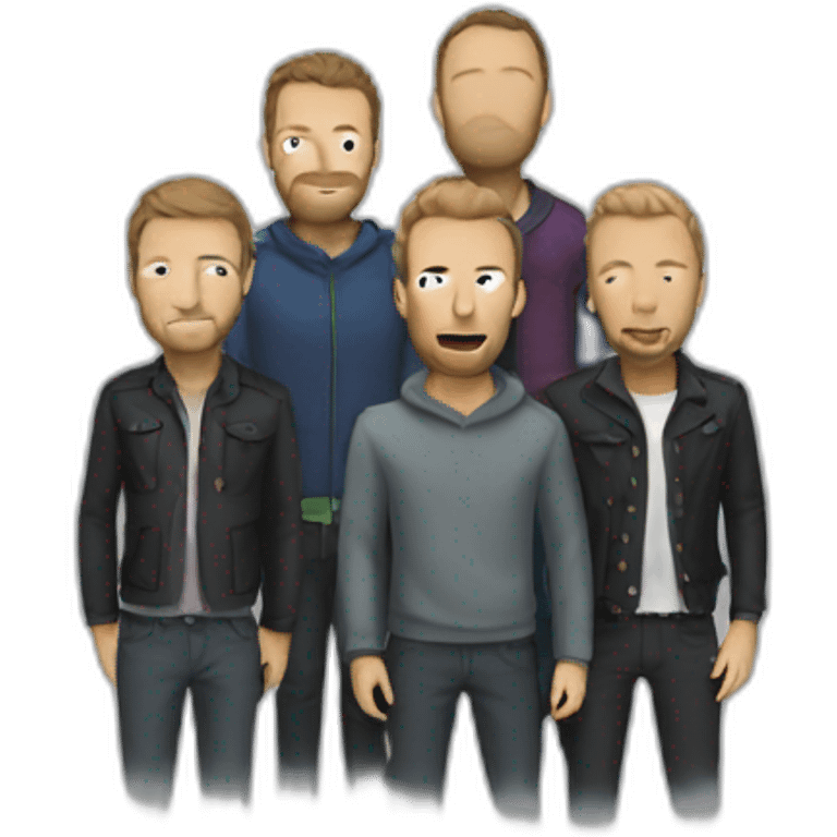 coldplay band emoji