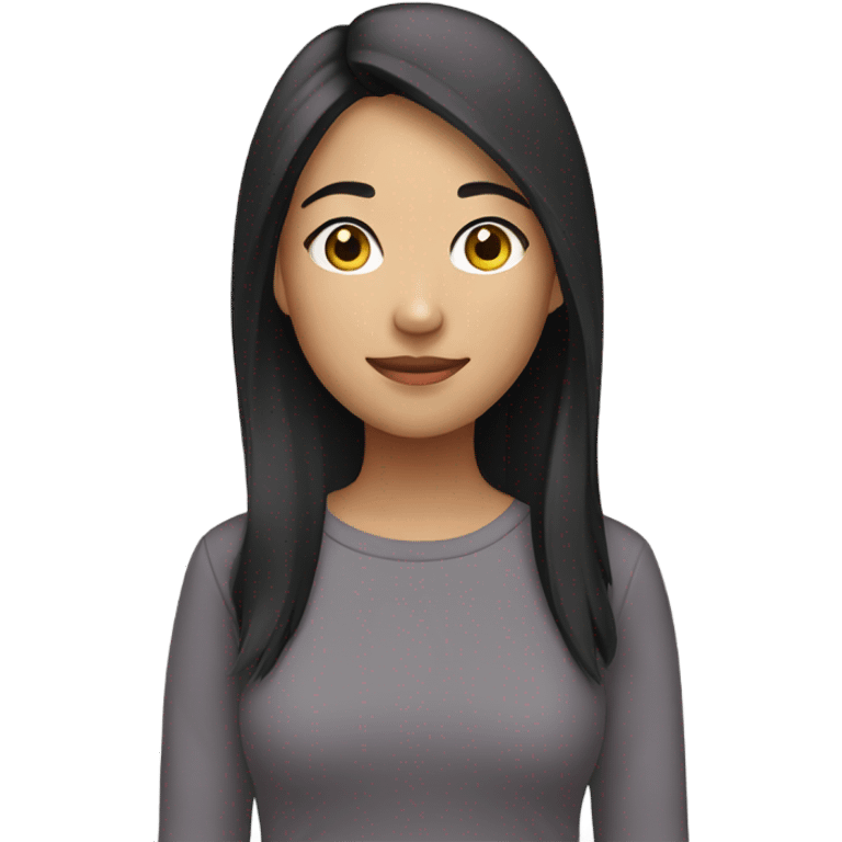 asian young adult women  emoji